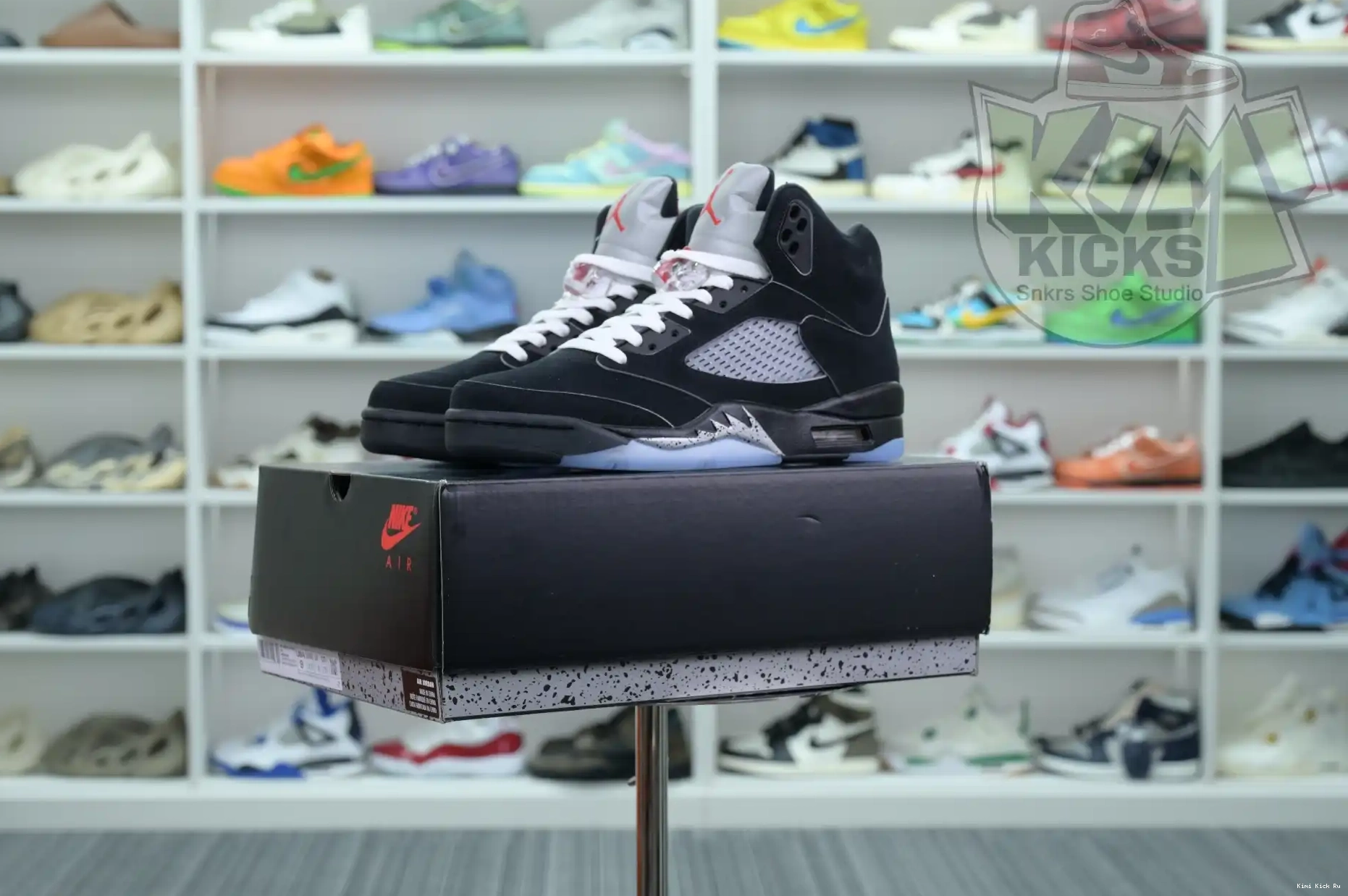 Jordan Jordan Air 5“BLACK REIMAGINED” METALLIC Kimikick 0805